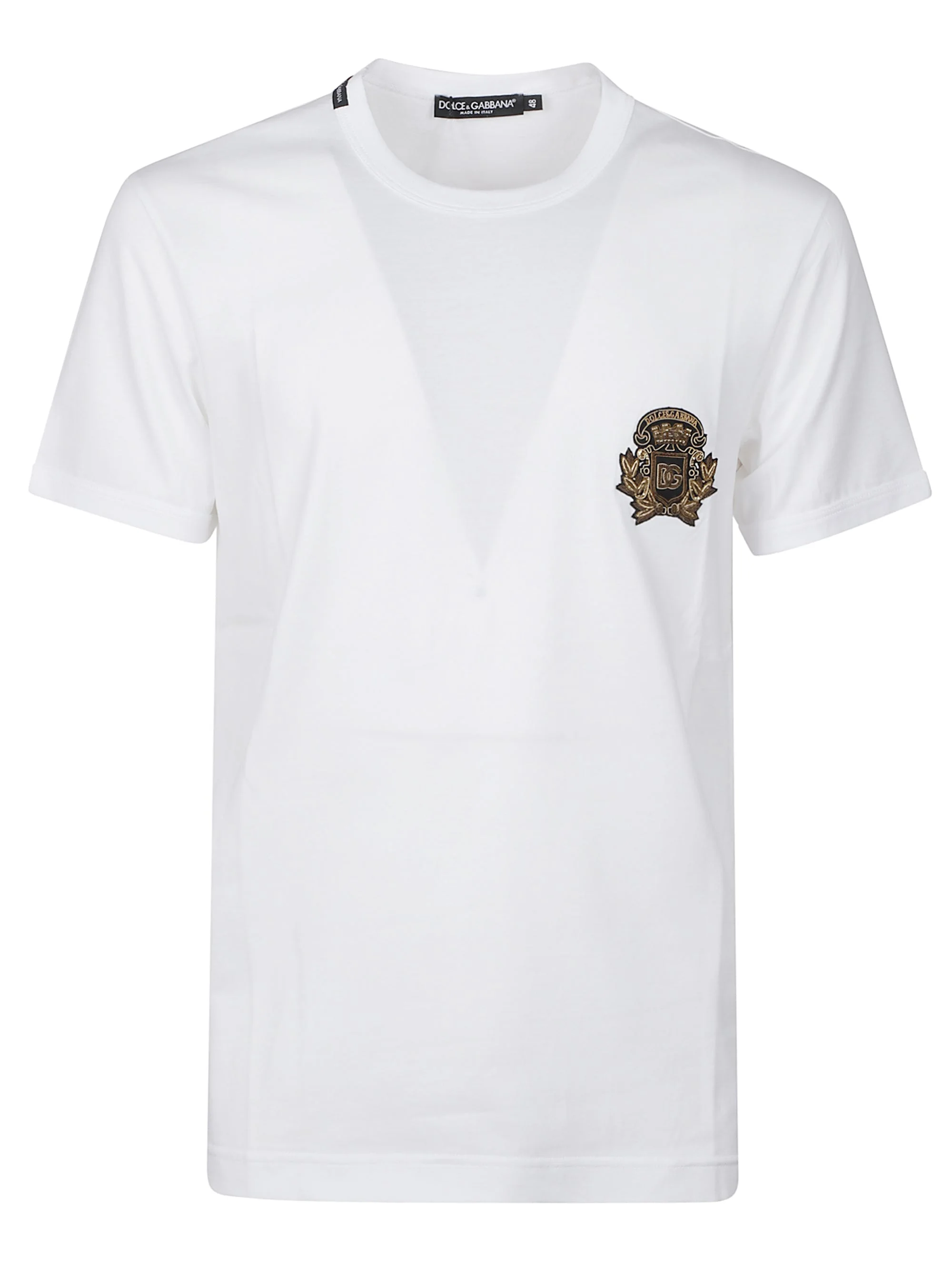 Dolce & Gabbana Men Short Sleeve T-Shirt With Logo - 1
