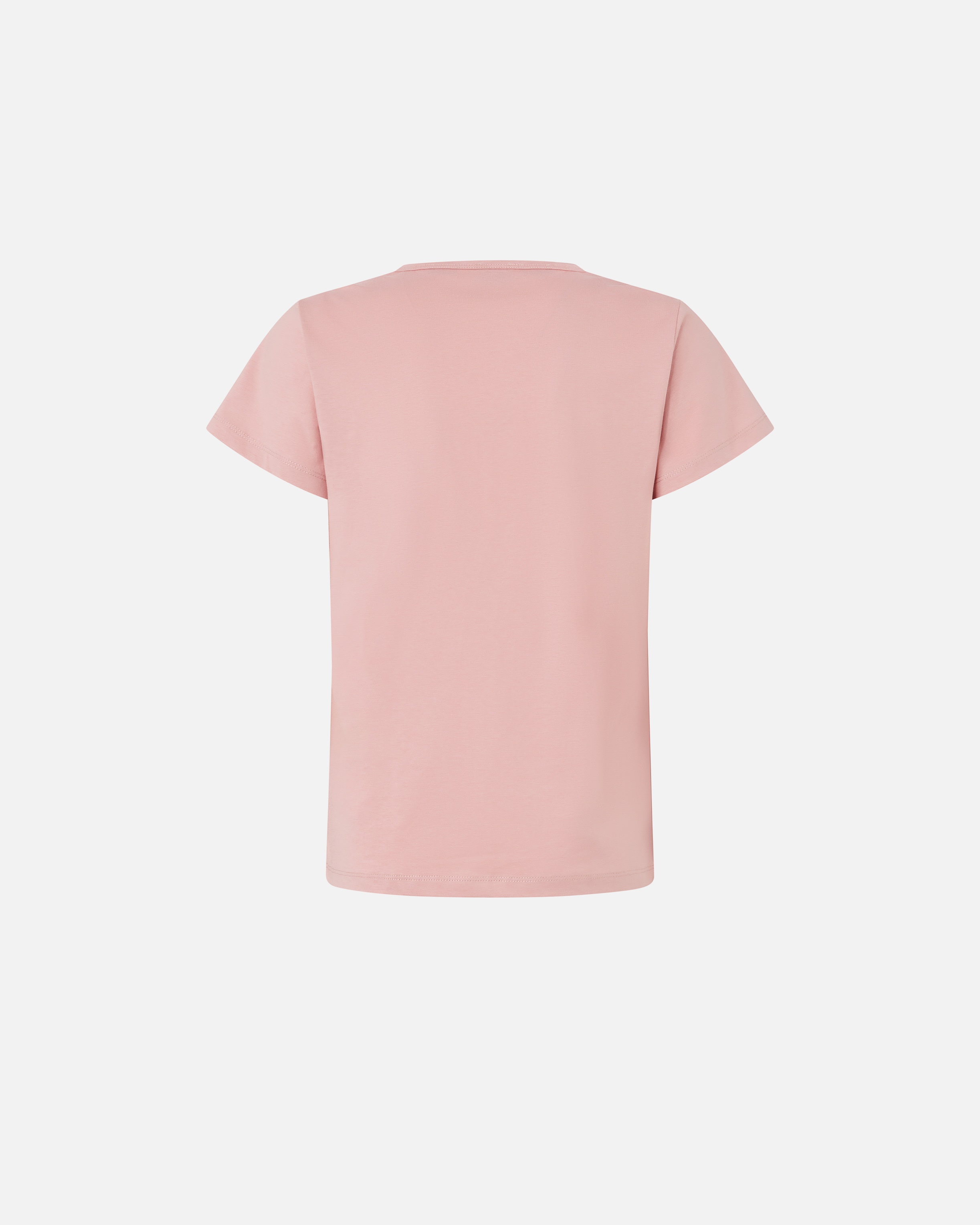 V-NECK T-SHIRT WITH JEWEL EMBROIDERY - 2
