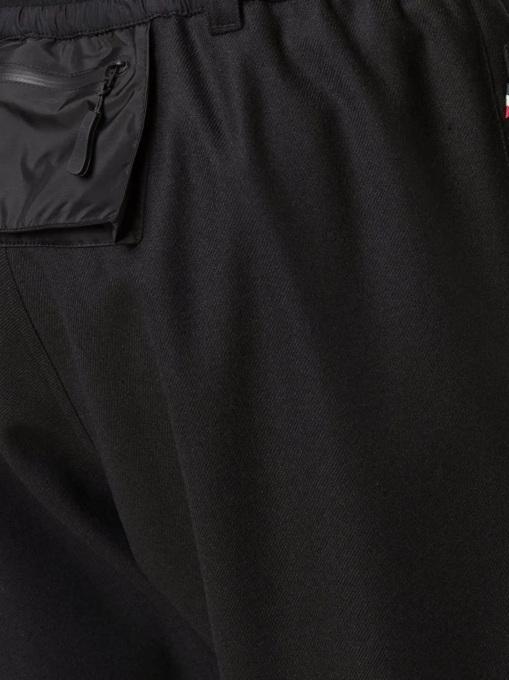 pleated panelled trousers - 5