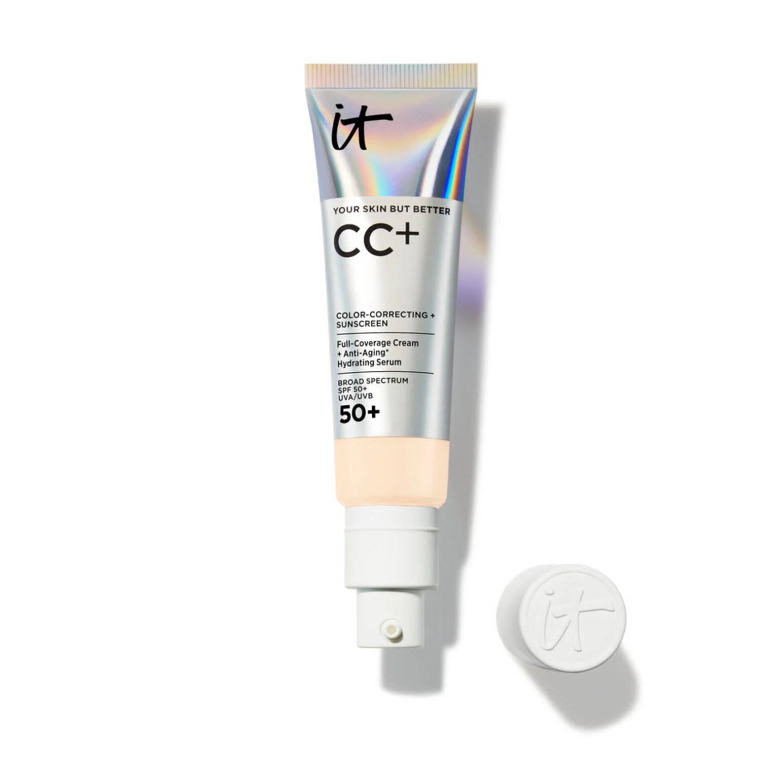 CC+ Cream Full-Coverage Foundation with SPF 50+ - 1