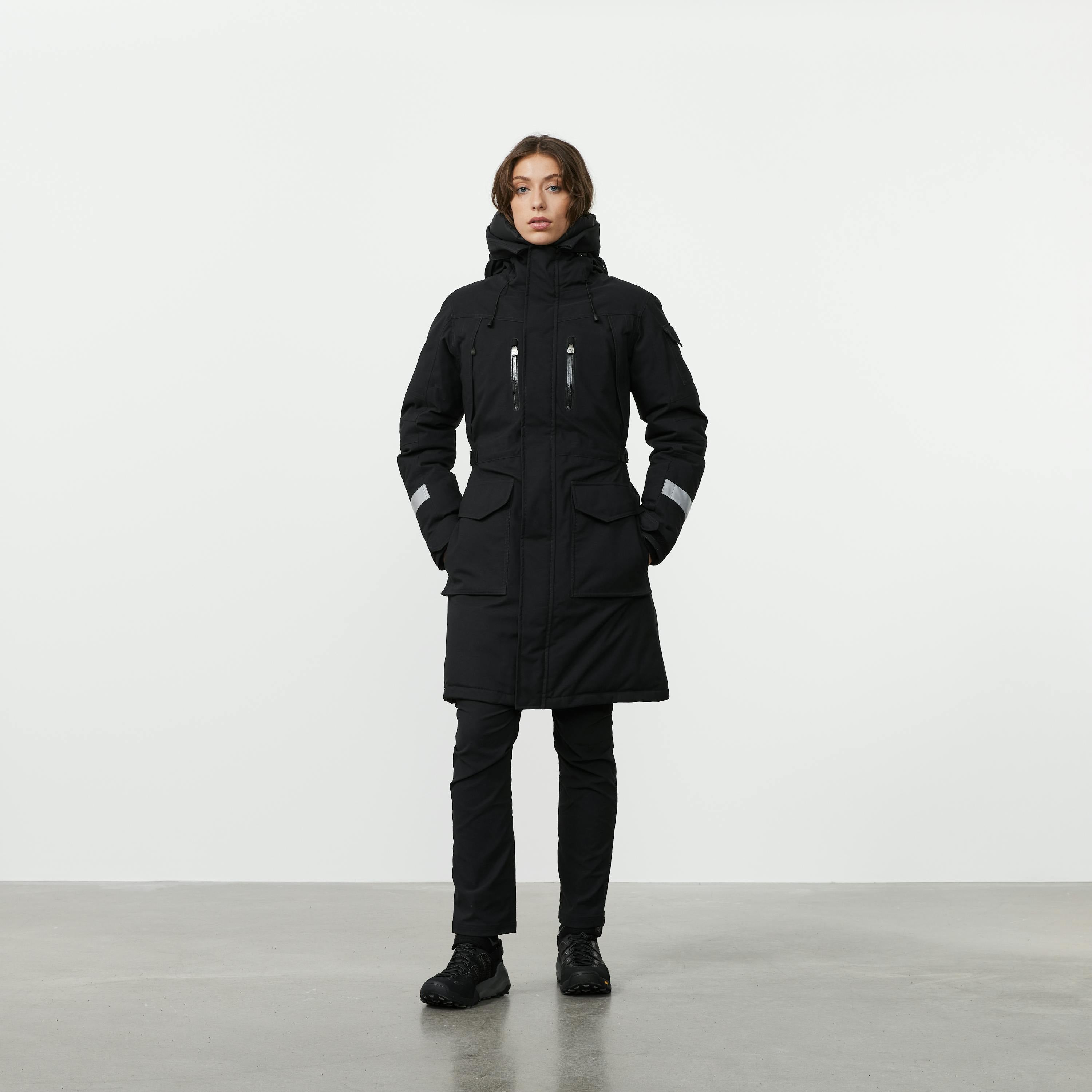 Jökla Arctic professional down parka with hood trim - 6