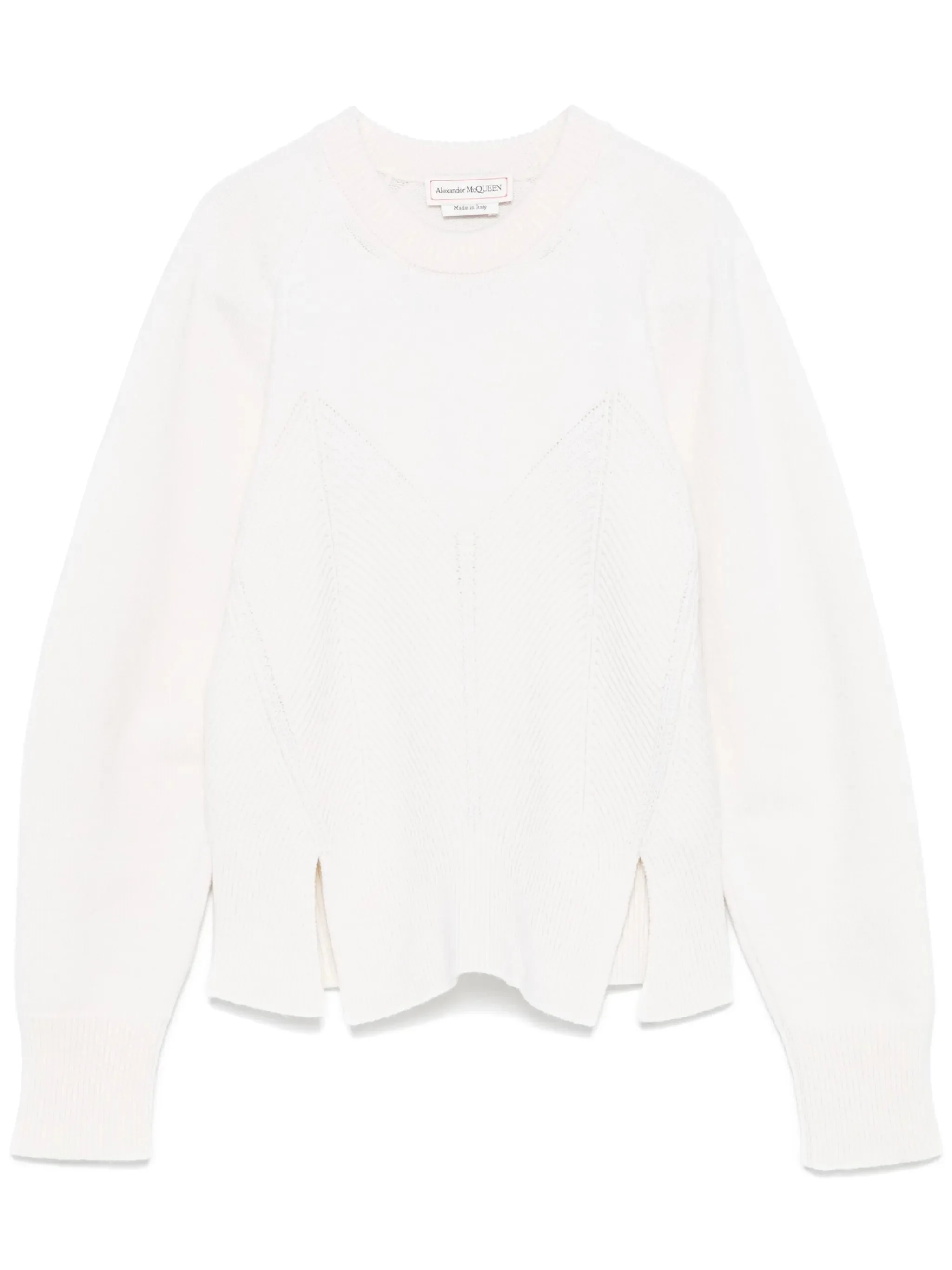 geometric-pattern sweater - 1