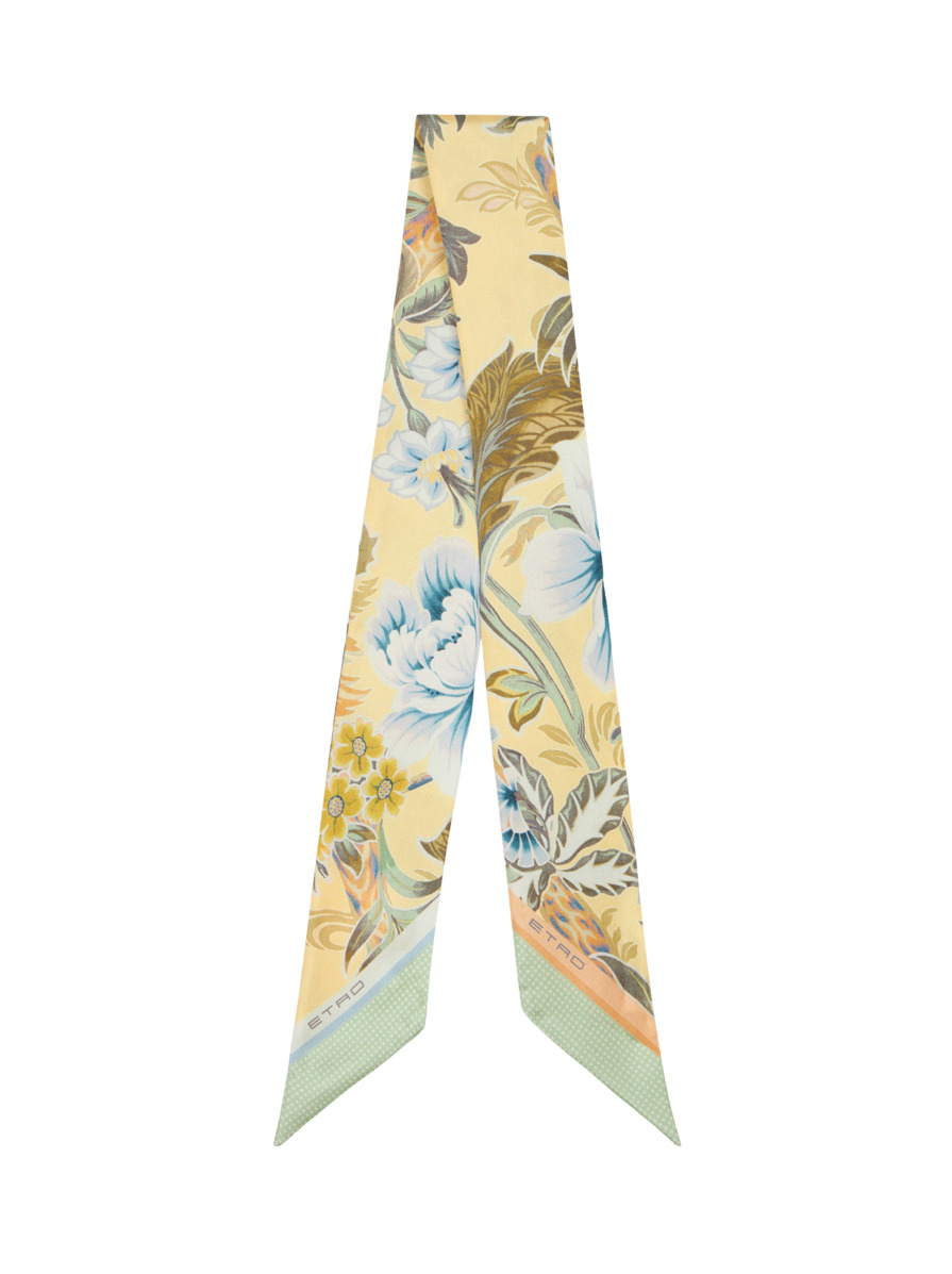 PRINTED SILK PAISLEYINA - 1