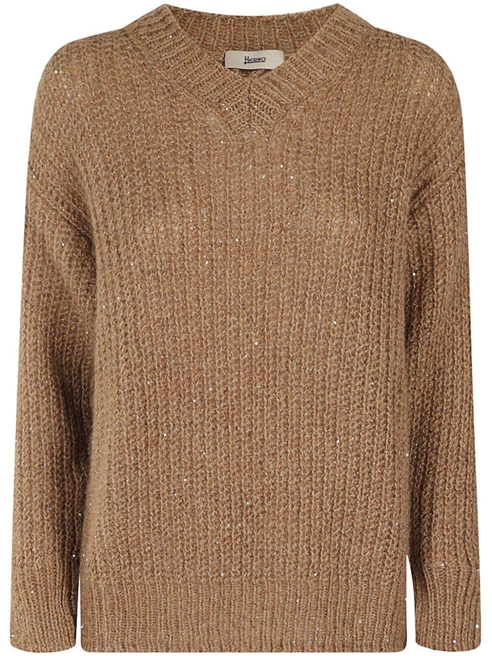 V-neck sweater - 1