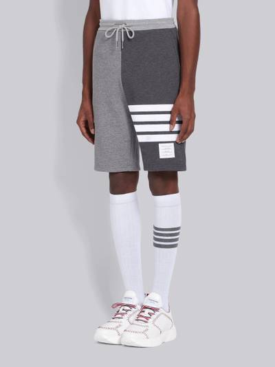 Thom Browne Fun-Mix Classic Cotton Loopback 4-Bar Sweat Shorts outlook