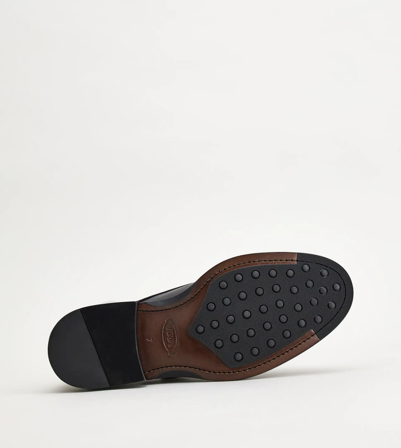 MONKSTRAP IN LEATHER - BLACK 4