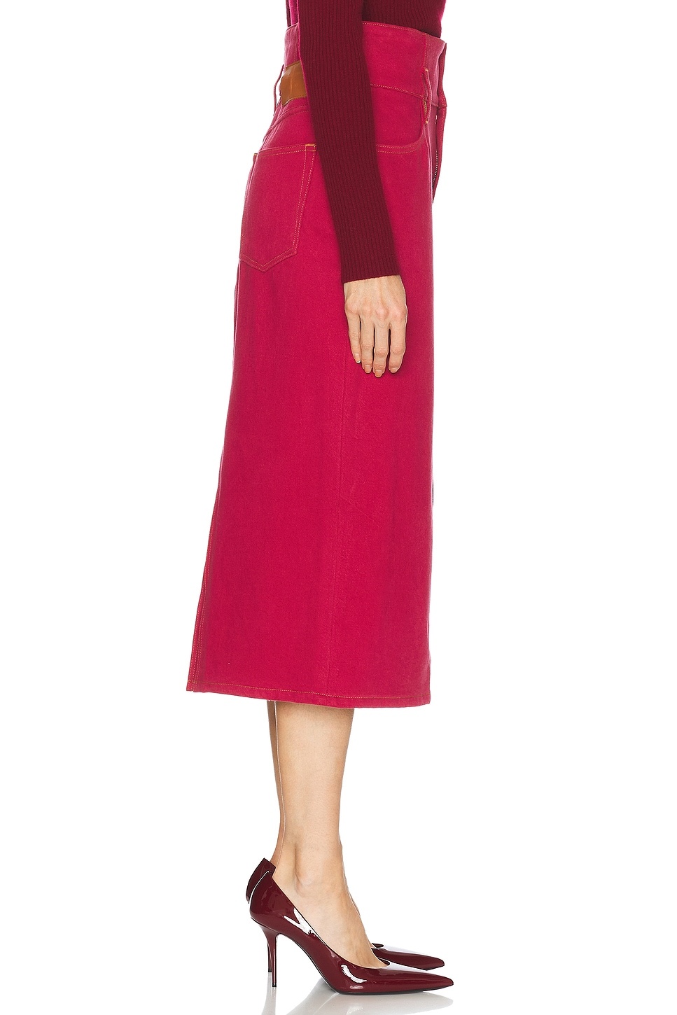 X Carolina Herrera Corset Midi Skirt - 3