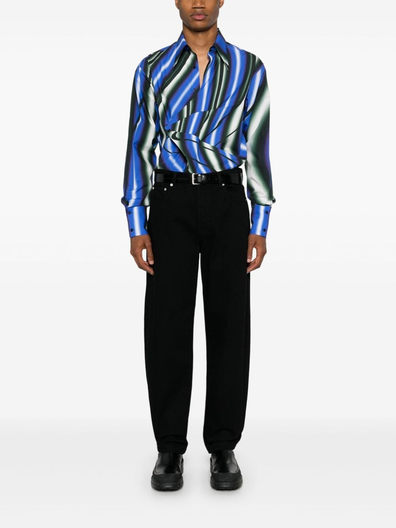 Alexander McQueen mid-rise barrel jeans outlook