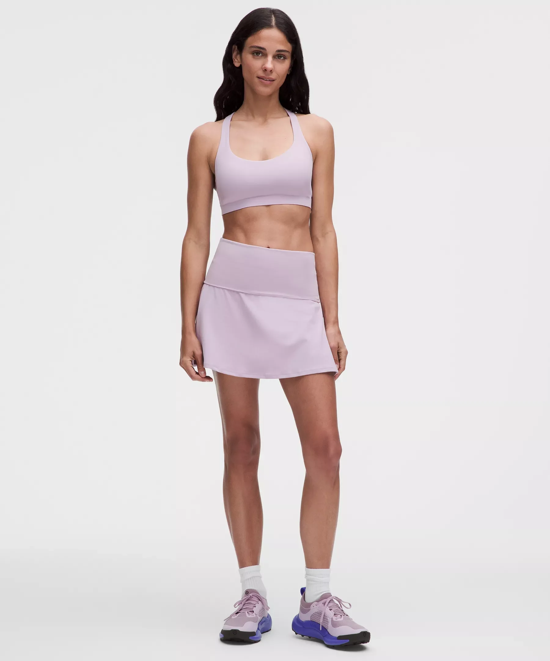 Groove Foldover Mid-Rise Mini Skirt - 1