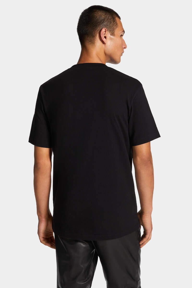REGULAR FIT RUBBER LOGO T-SHIRT 4