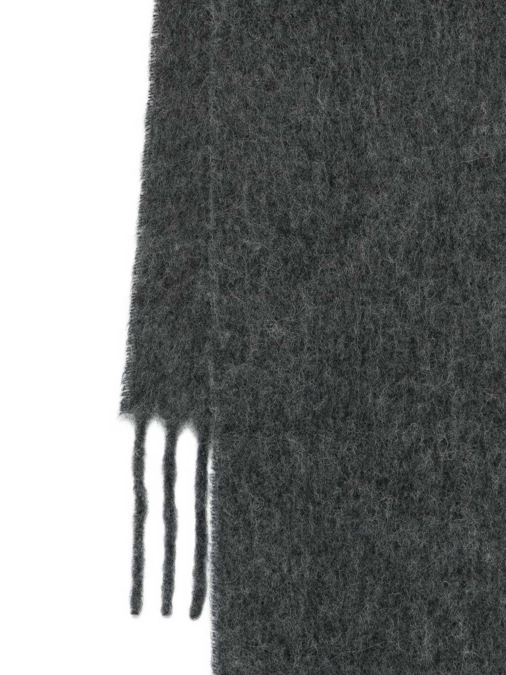 Estate fuzzy fringe scarf - 3