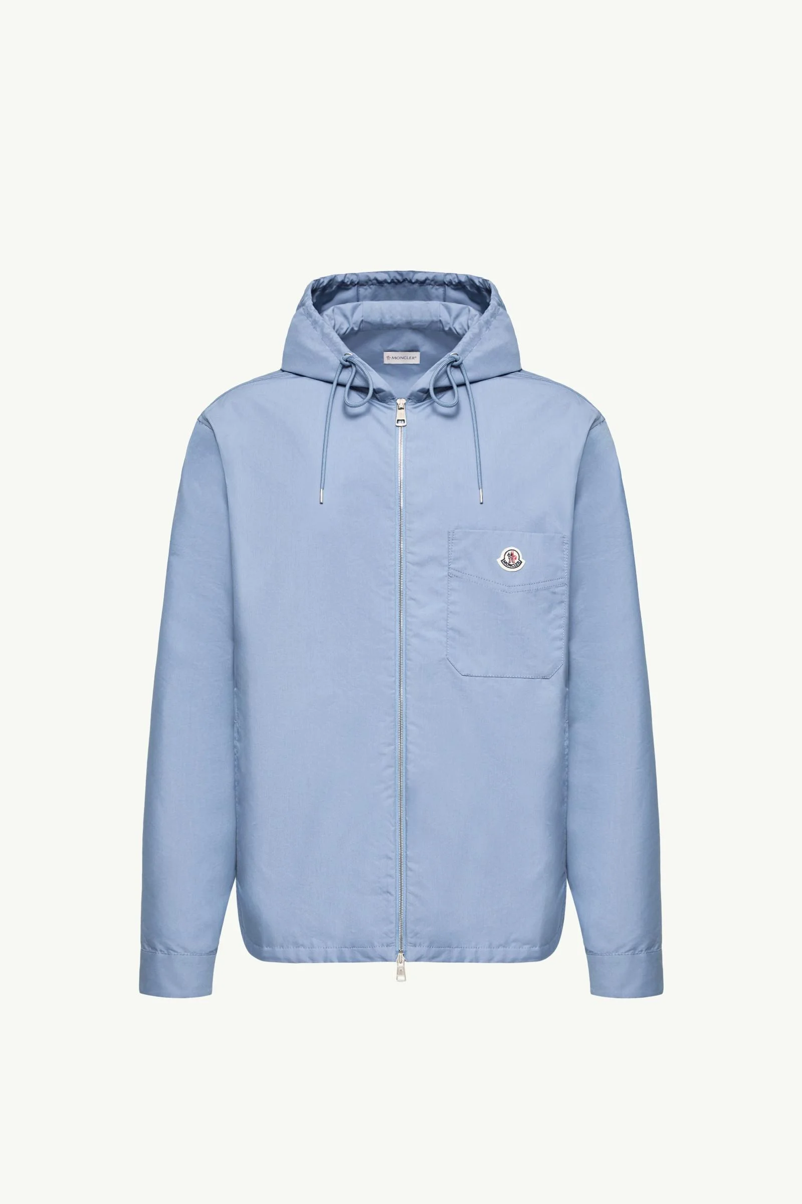 Cotton Blend Poplin Shirt Jacket - 1