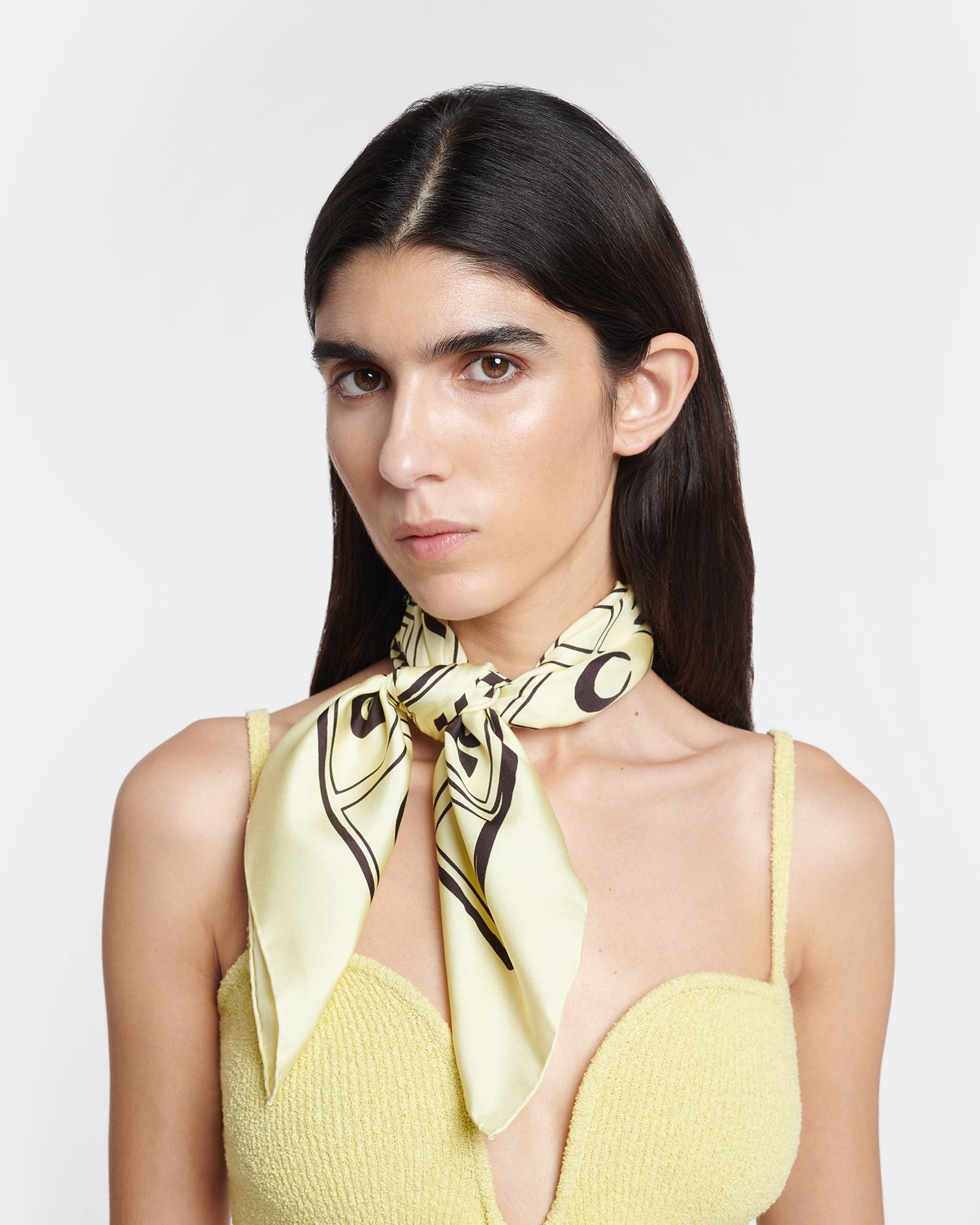 Printed Silk Scarf - 2