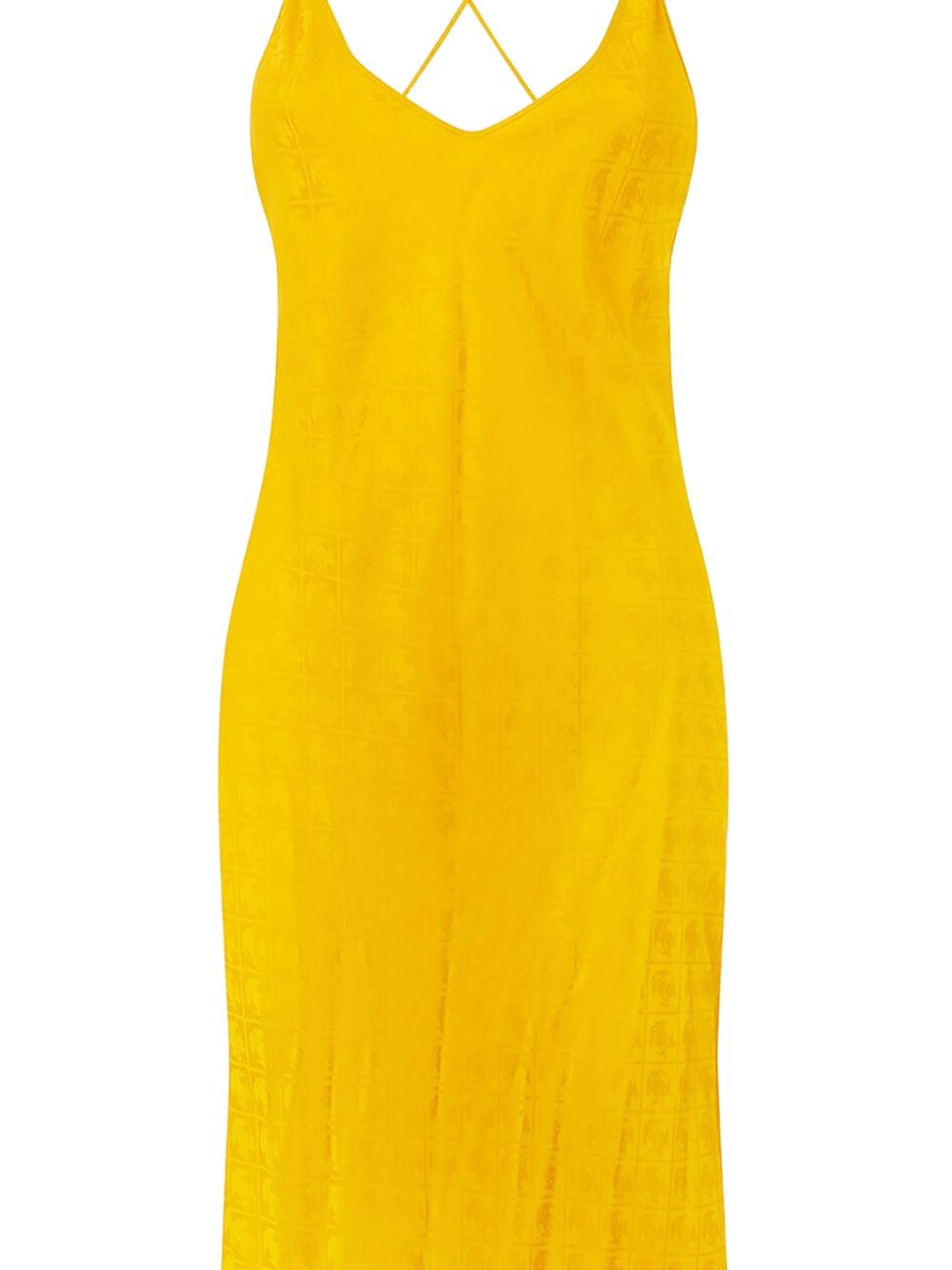 Snake monogram dress - 7