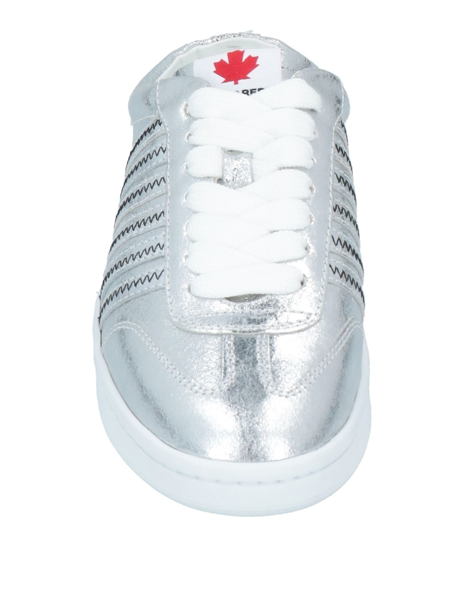 Silver Women's Sneakers - 4