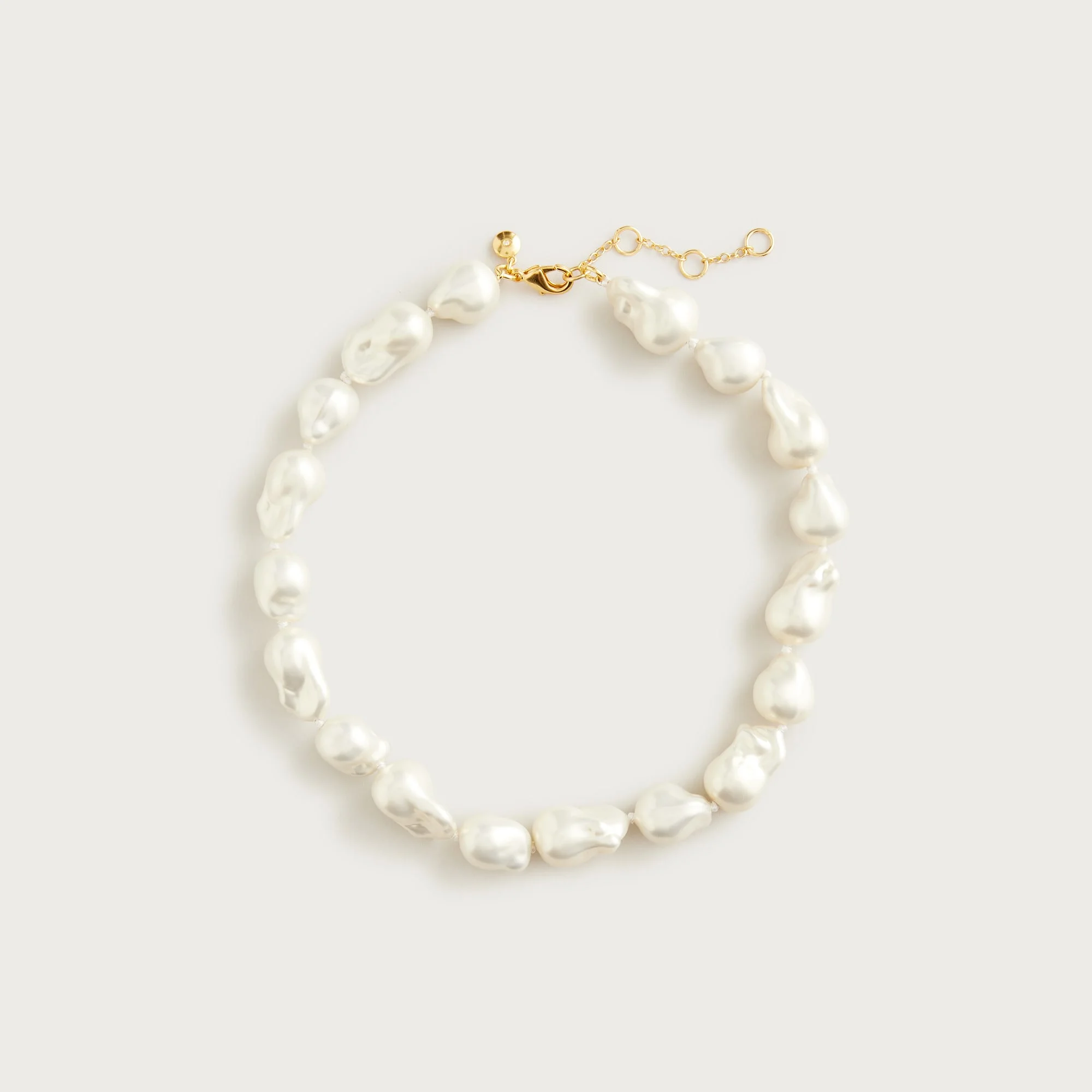 Baroque pearl necklace - 1