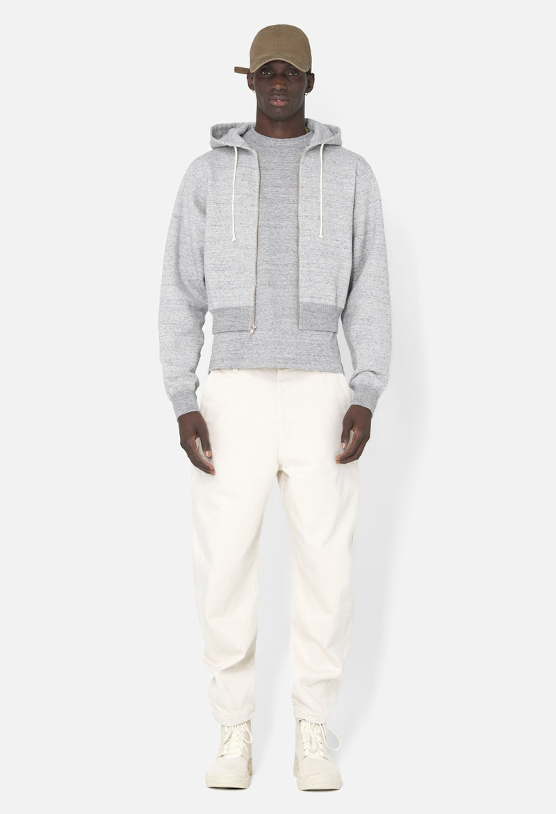 VINTAGE FLEECE CROPPED FULL-ZIP 4