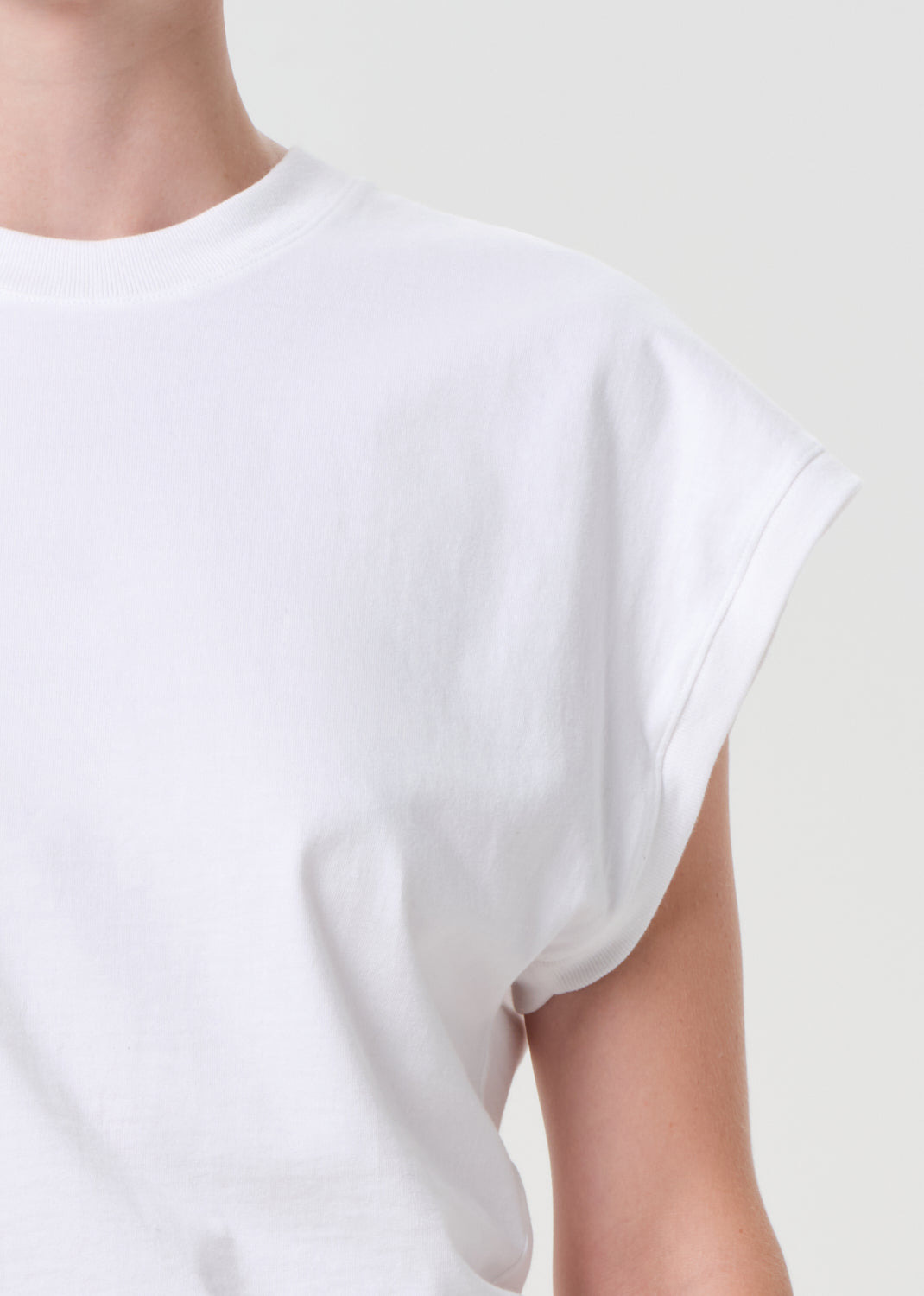 MEG TEE IN WHITE - 5