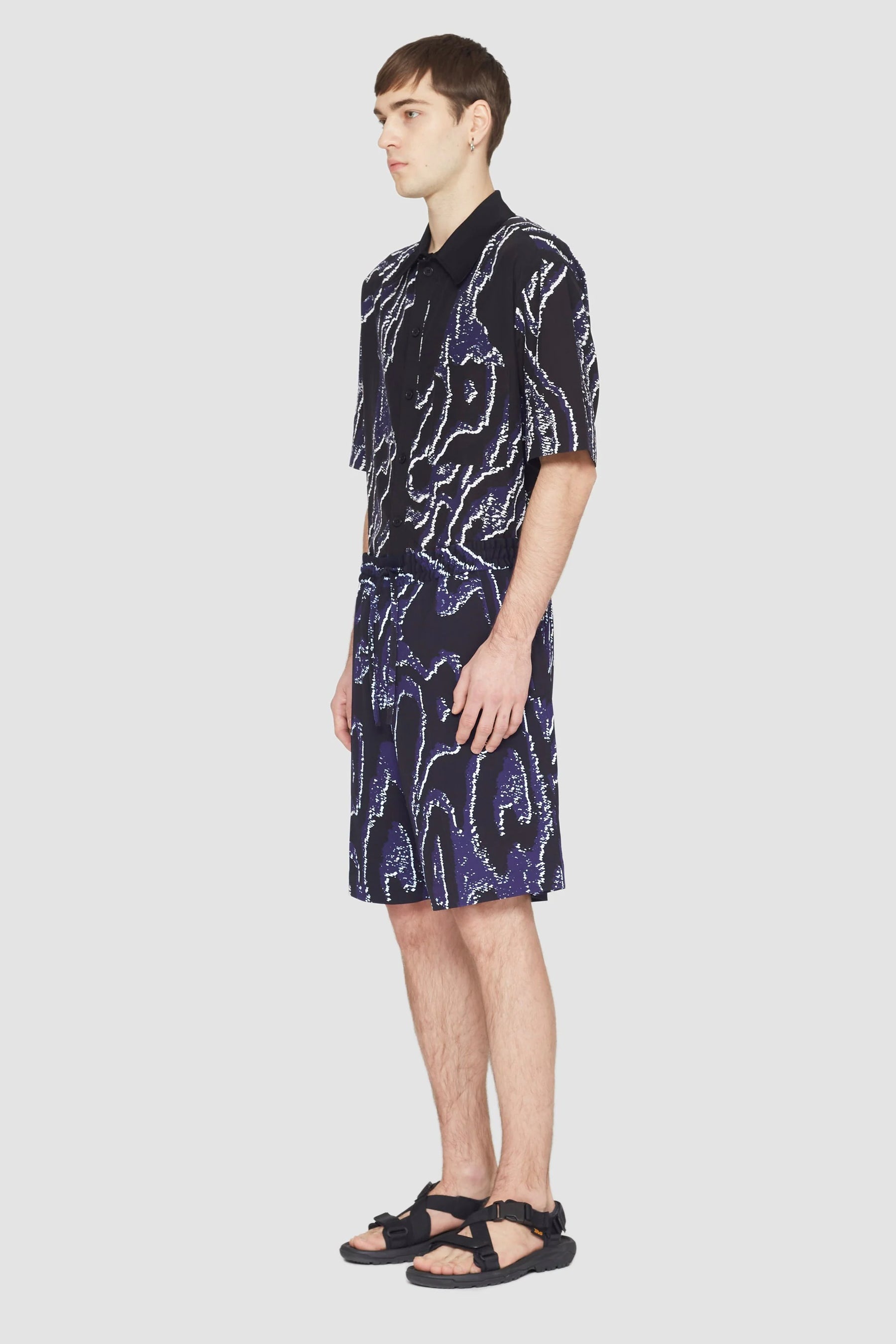 Printed Pull-On Short - 3