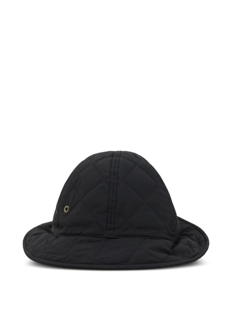 Moncler logo-patch bucket hat outlook