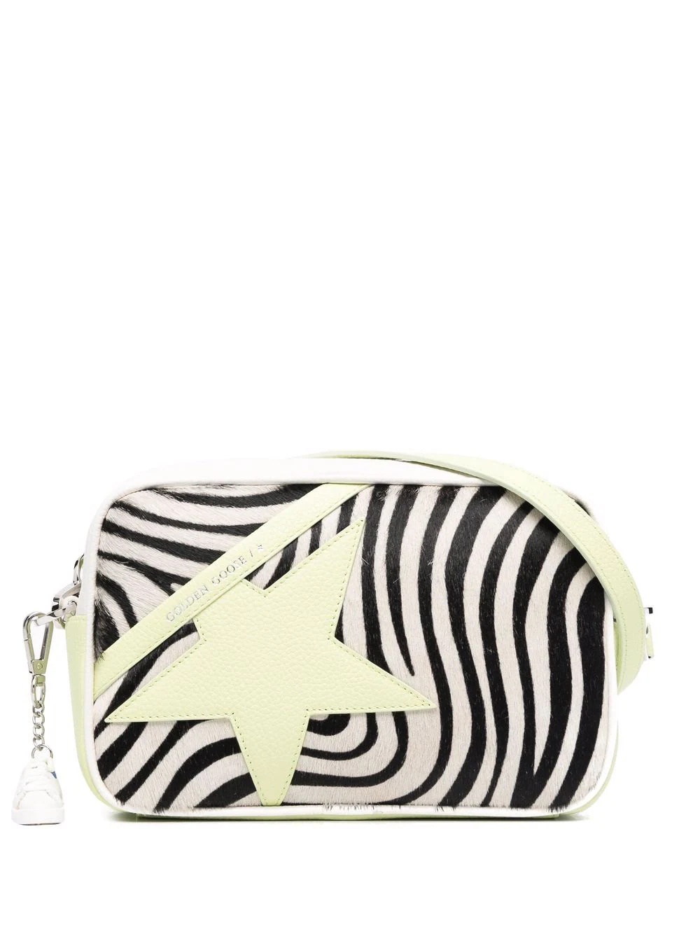 Star zebra-print crossbody bag - 1