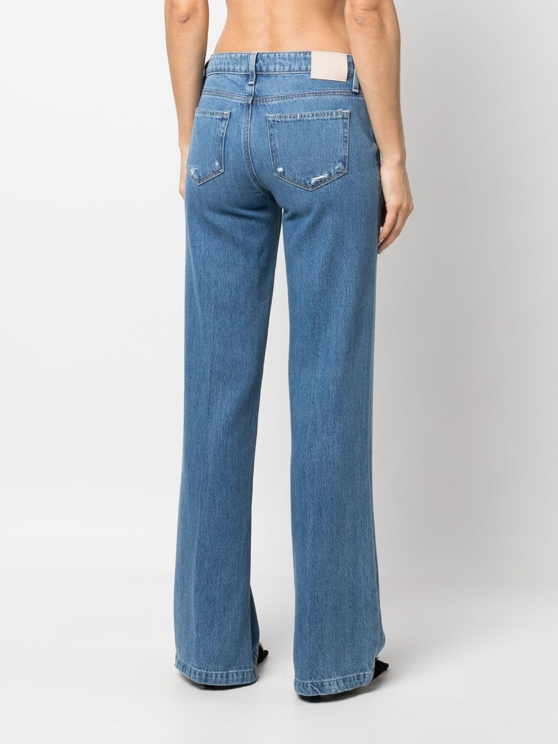 logo-patch straight-leg jeans 4