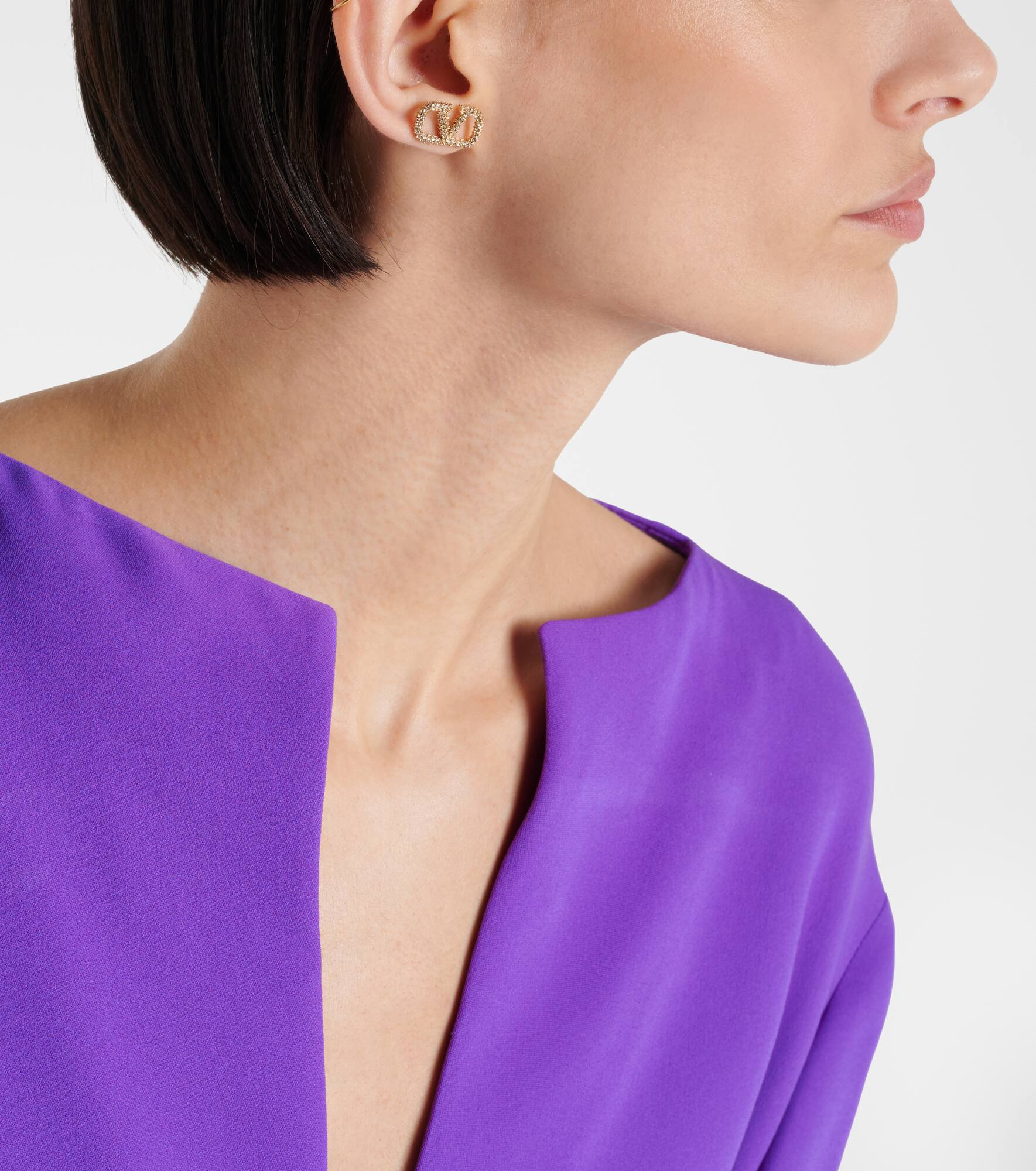 VLOGO embellished earrings - 3