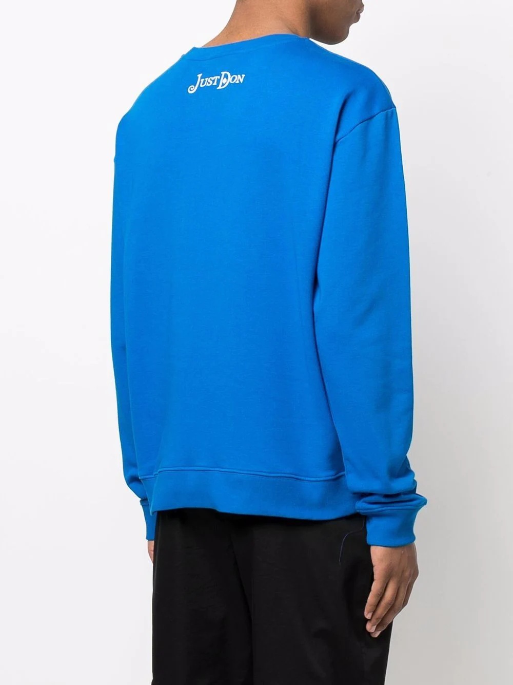 Authorized Dealer-print rib-trimmed sweatshirt - 4