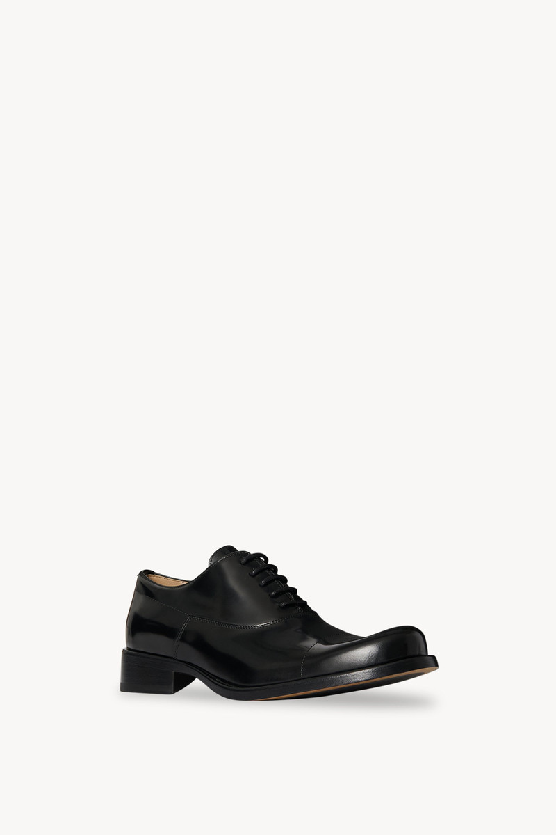 The Row Kai Derby Shoe in Leather outlook