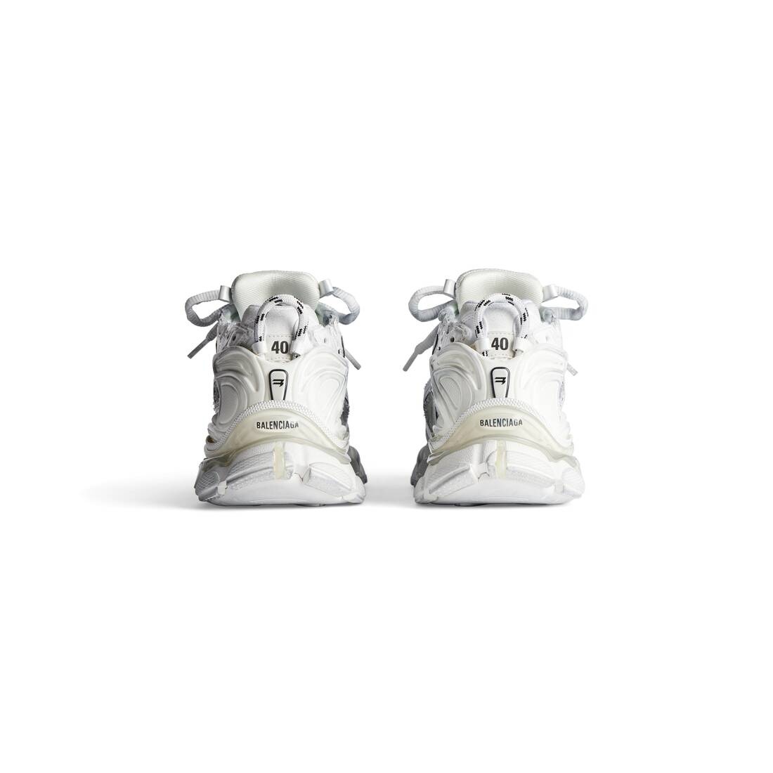 Men's Runner Sneaker in White - 5