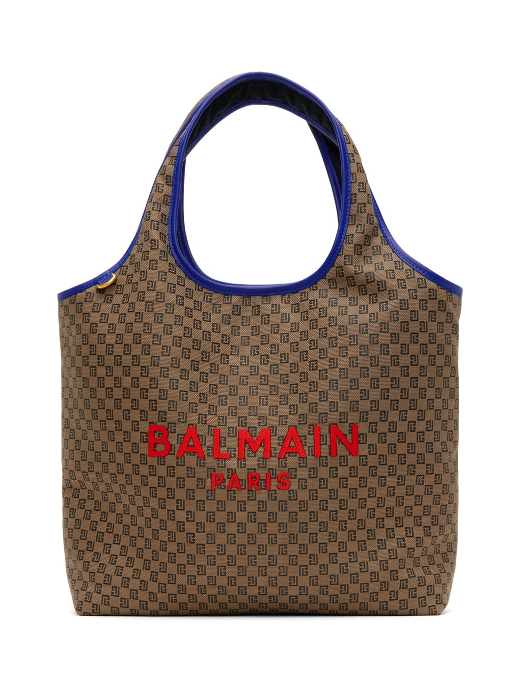 Brown Monogram Grocery Bag - 1