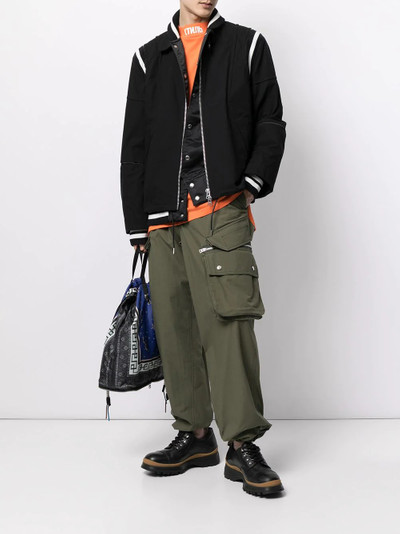 sacai belted cargo trousers outlook