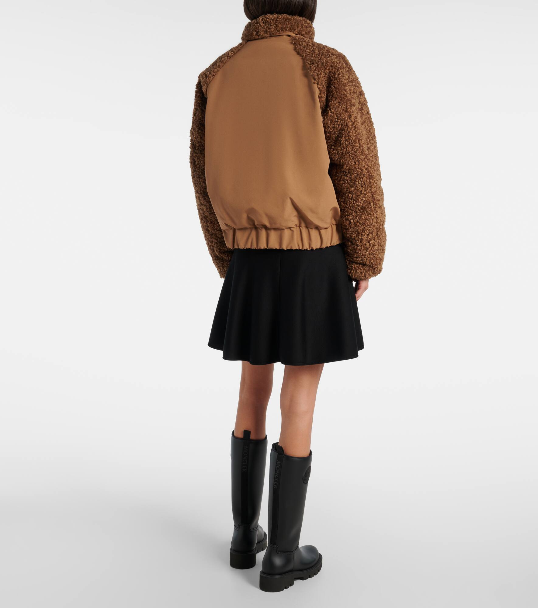 Coligny faux shearling down jacket - 3