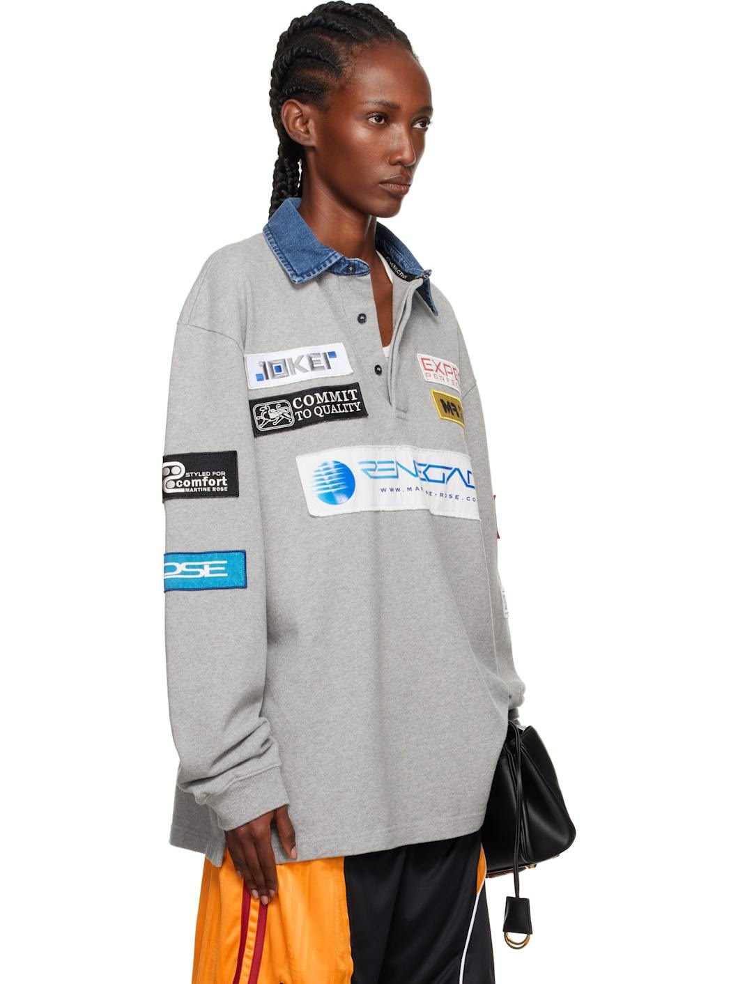Gray Rugby Polo - 2