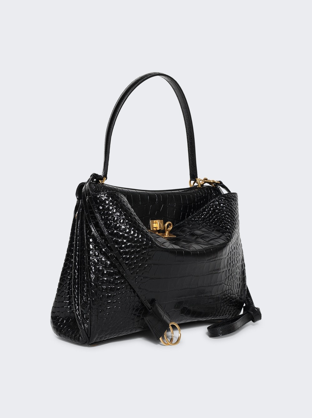 Rodeo Top Handle Small Bag Black - 4