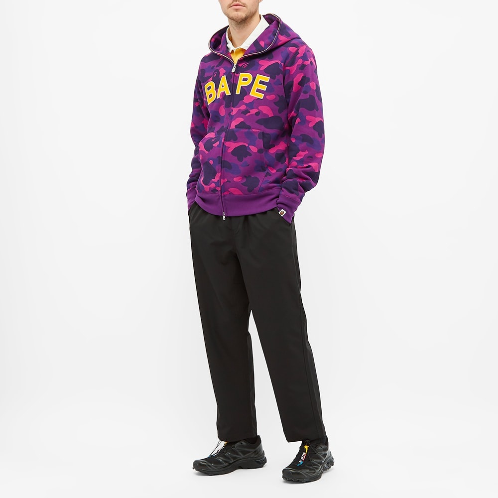 A Bathing Ape Colour Camo BAPE Full Zip Hoody - 6