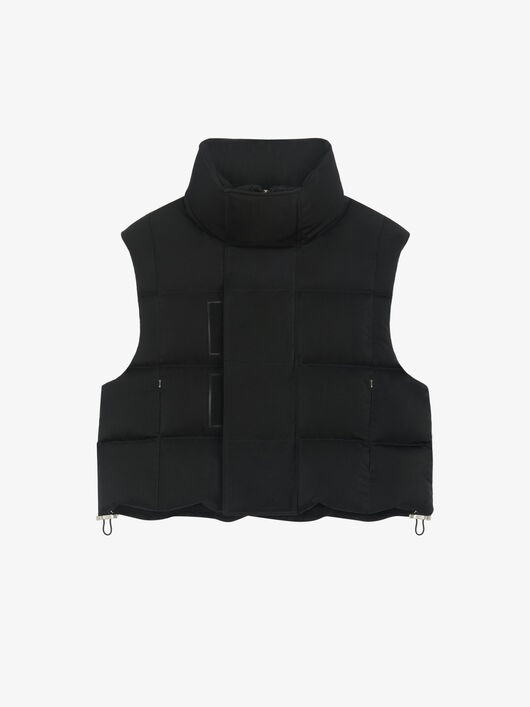 OVERSIZED SLEEVELESS PUFFA JACKET - 4