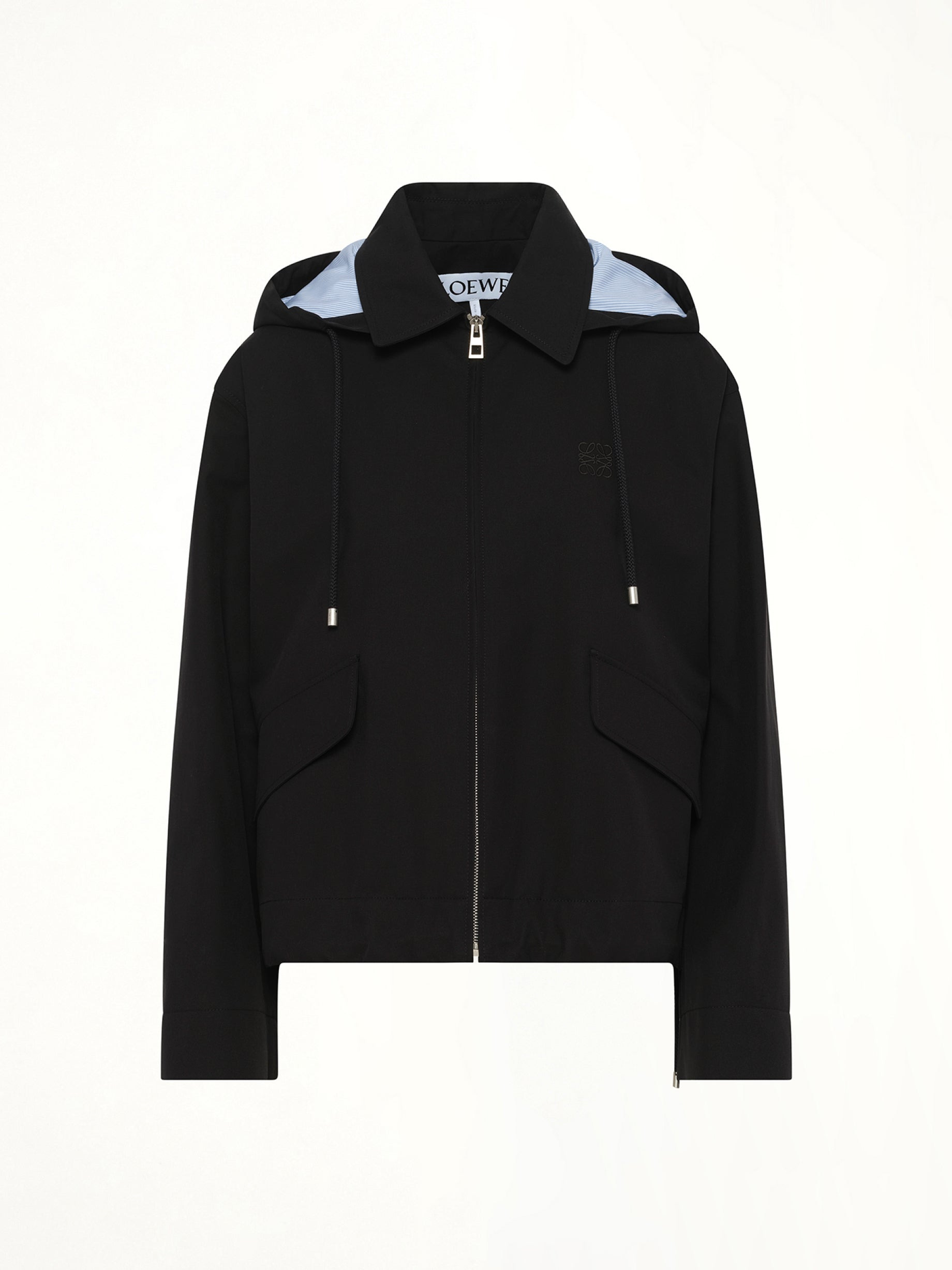 Hooded Parka in Black - 2