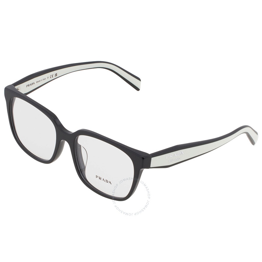 Prada Demo Rectangular Ladies Eyeglasses PR 17ZVF 1AB1O1 55 - 4