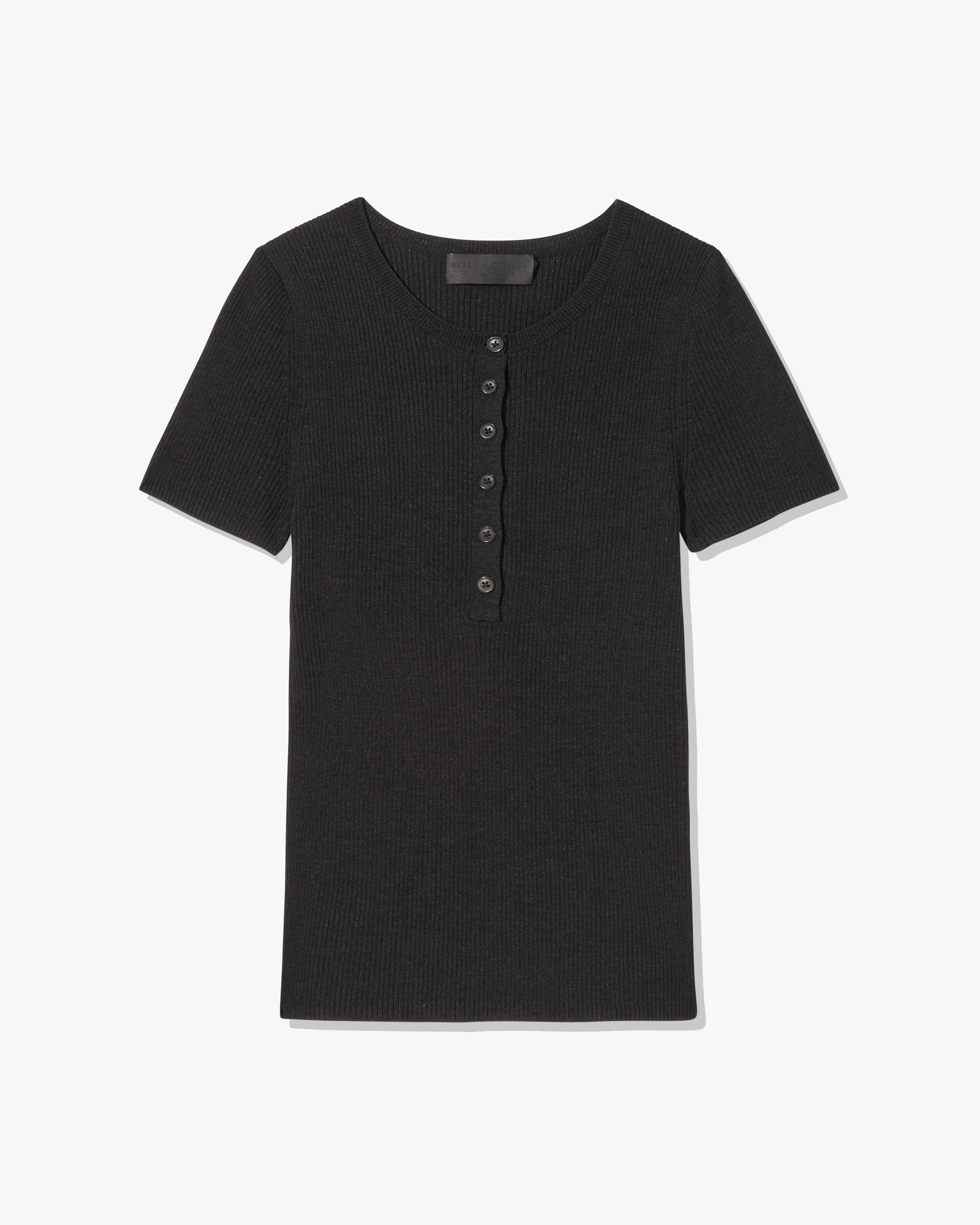 FRANCENE SILK KNIT SWEATER - 1