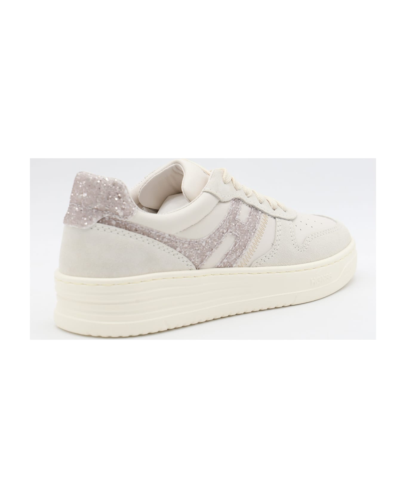 White Leather Sneakers - 2