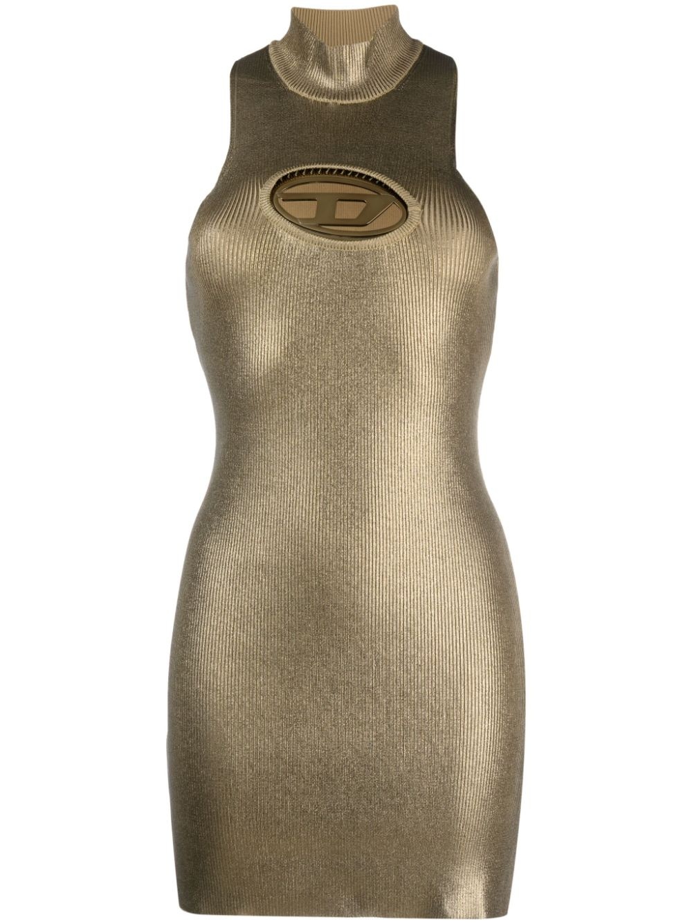 M-Arcey metallic sleeveless minidress - 1