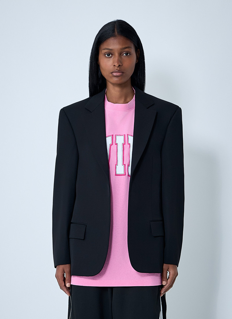 Balenciaga Women Single-Breasted Blazer - 1