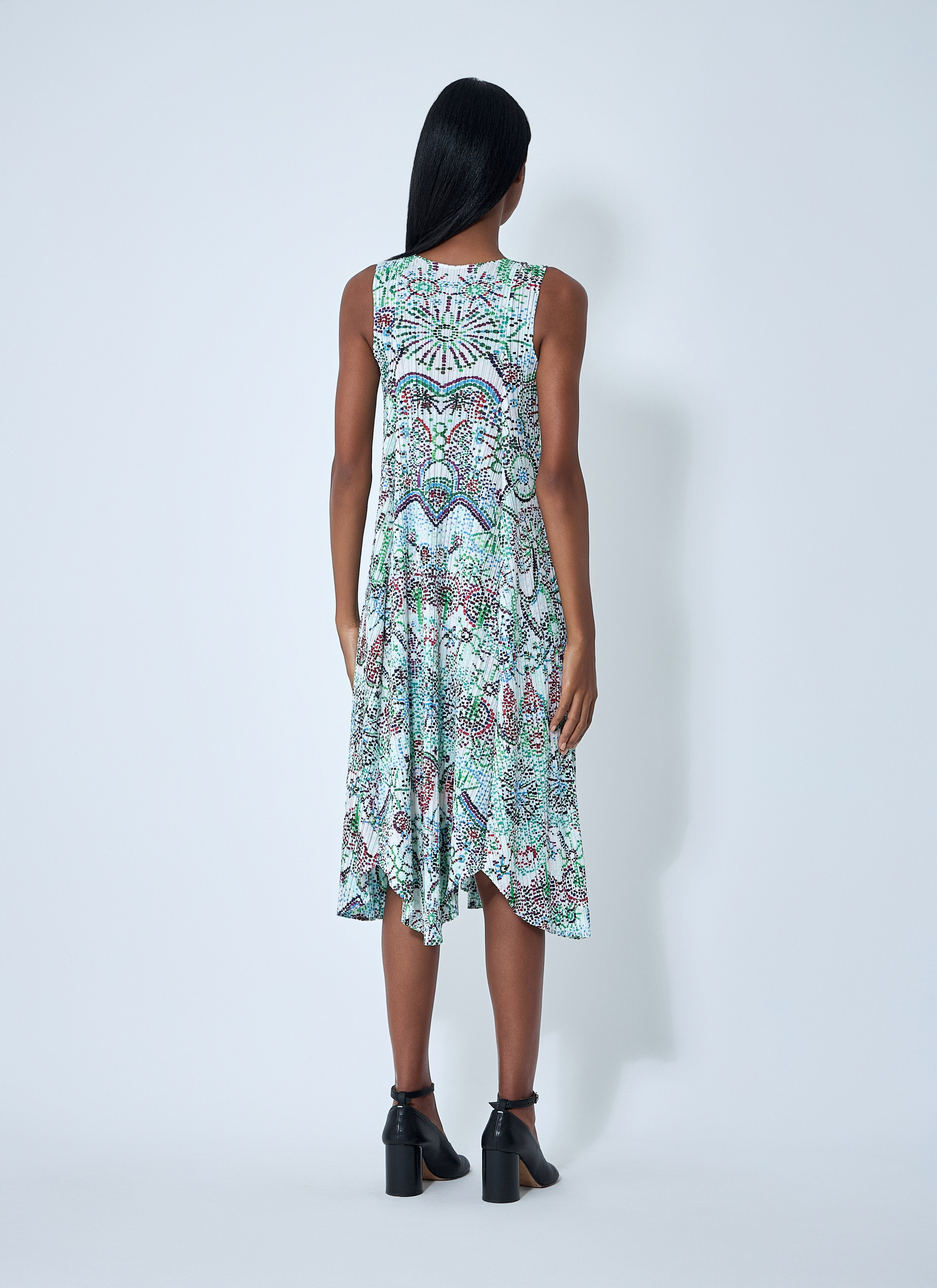 Pleats Please Issey Miyake Women Light Festival Dress - 4