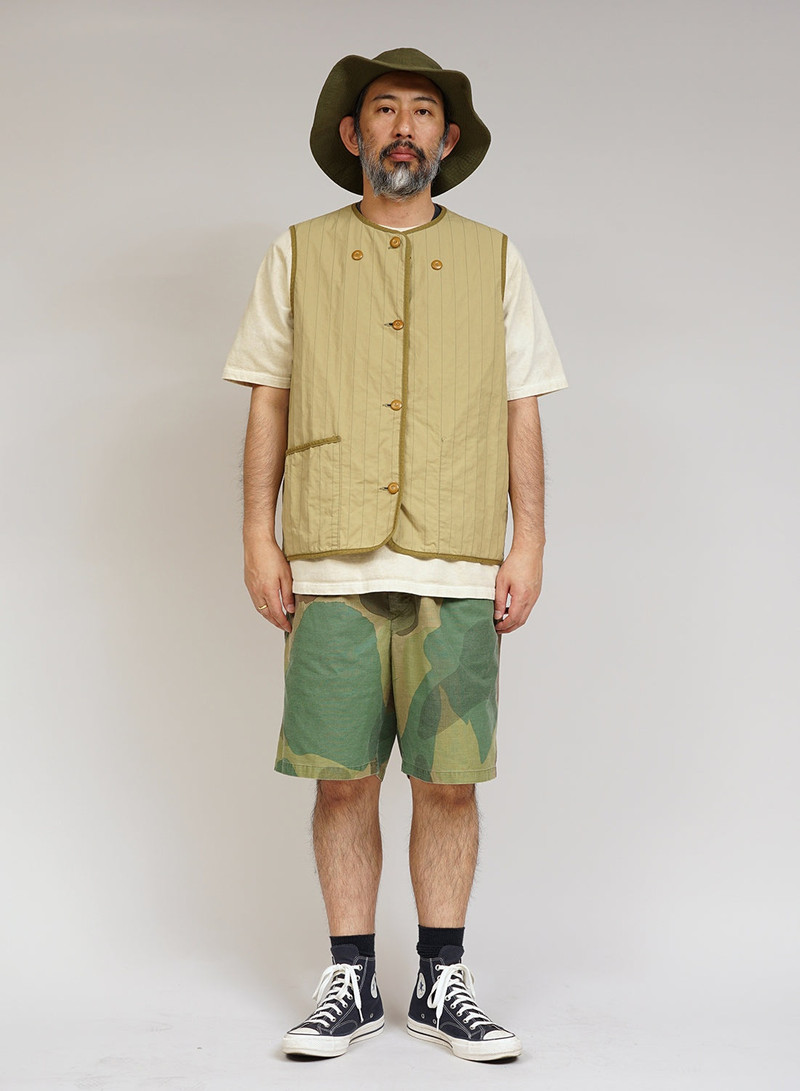 Army Vest Reversible Fade Camo in Green 4