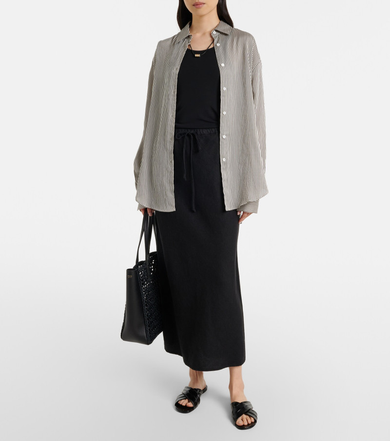 velvet Beka linen maxi skirt outlook