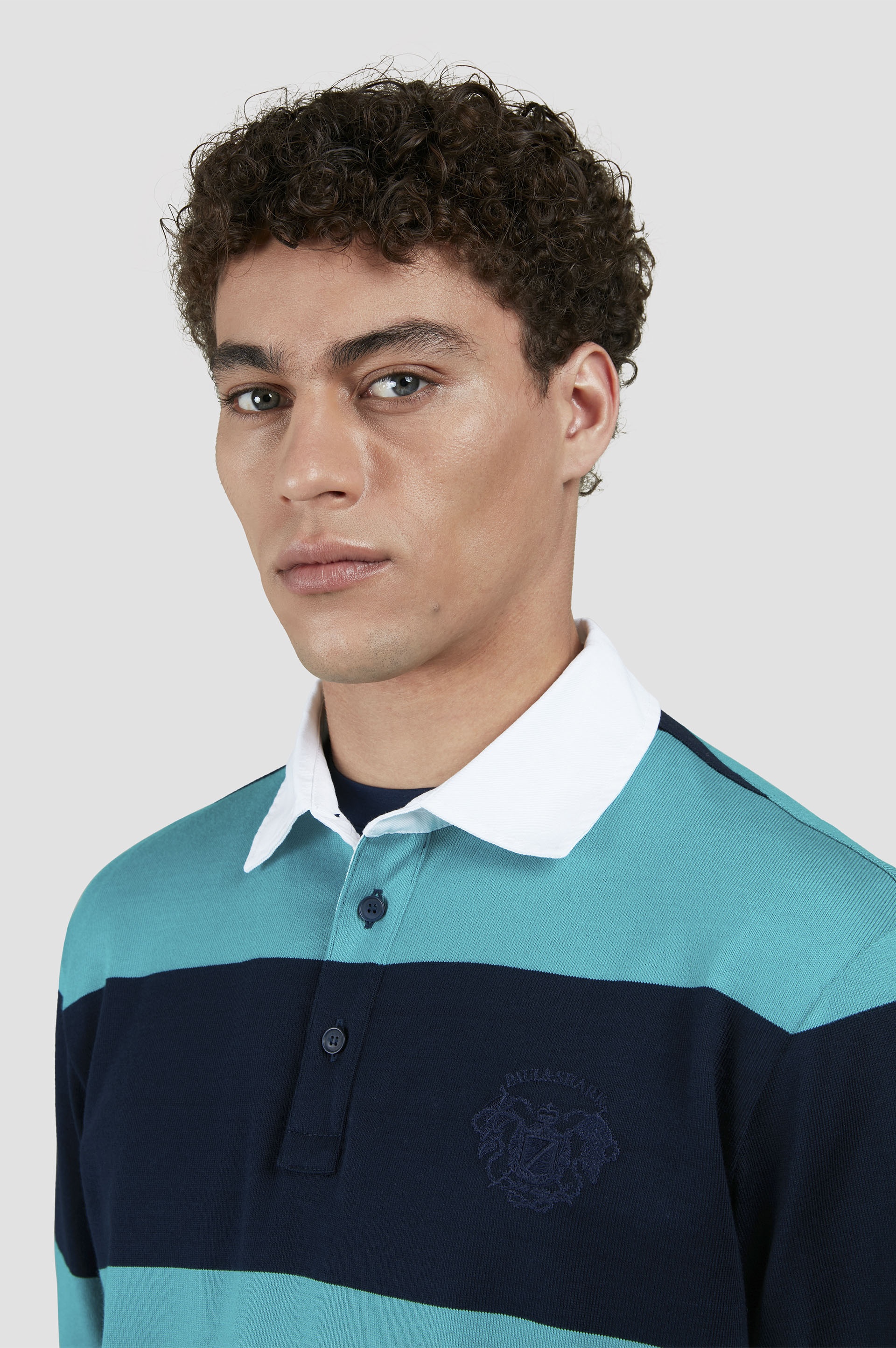 POLO RUGBY IN PEARL COTTON JERSEY - 4