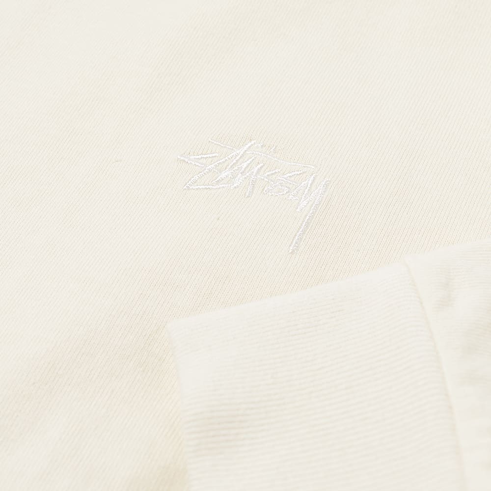 Stussy Long Sleeve Stock Logo Tee - 2