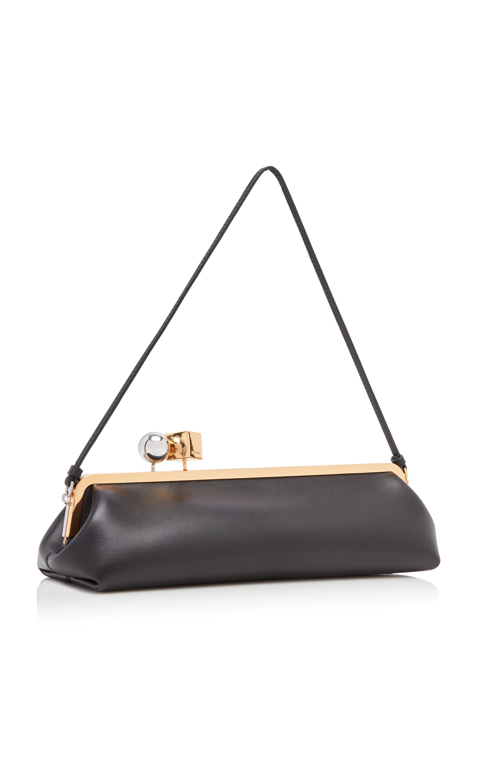 The Salon Leather E/W Clutch black - 4