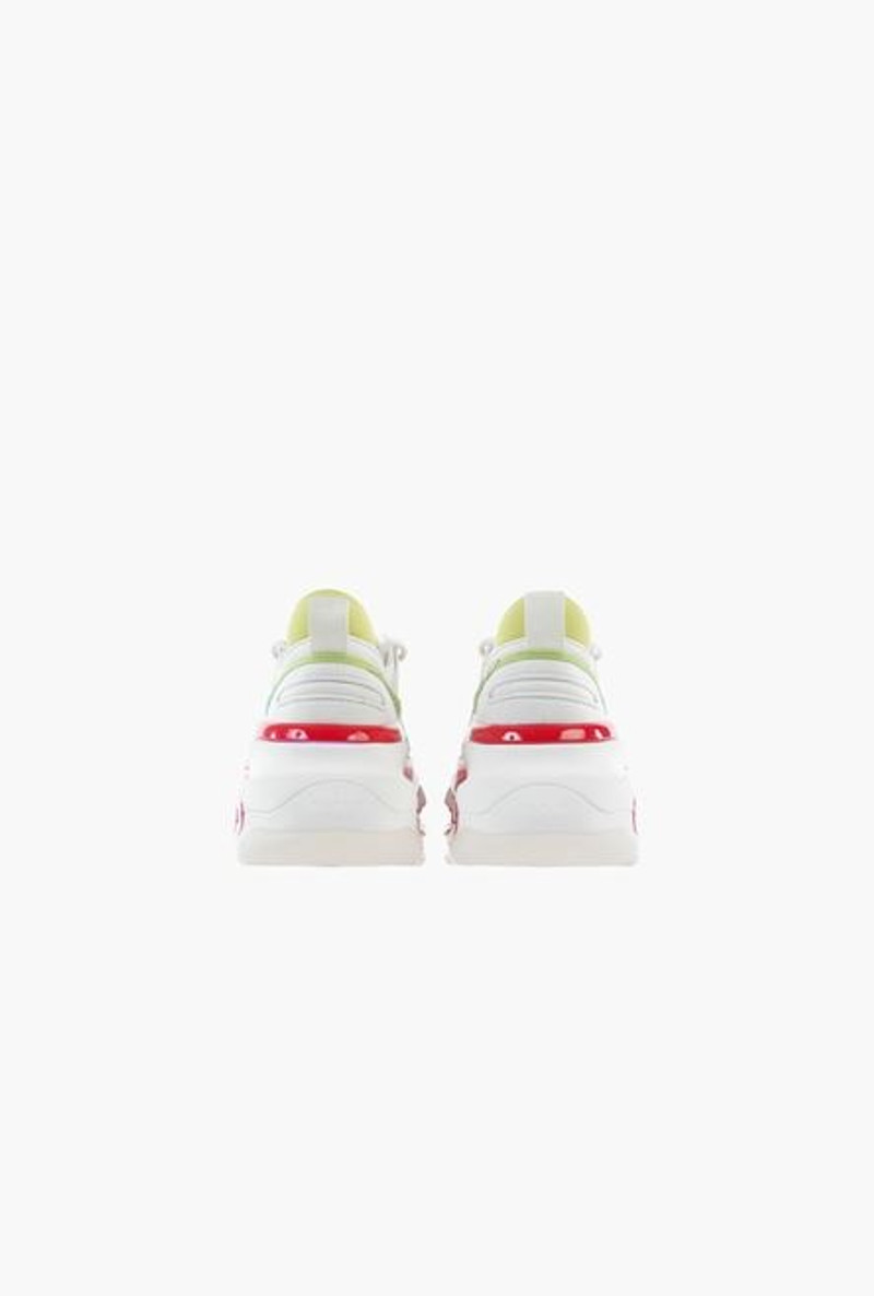 Multicolored leather and nylon B-Bold low-top sneakers 3